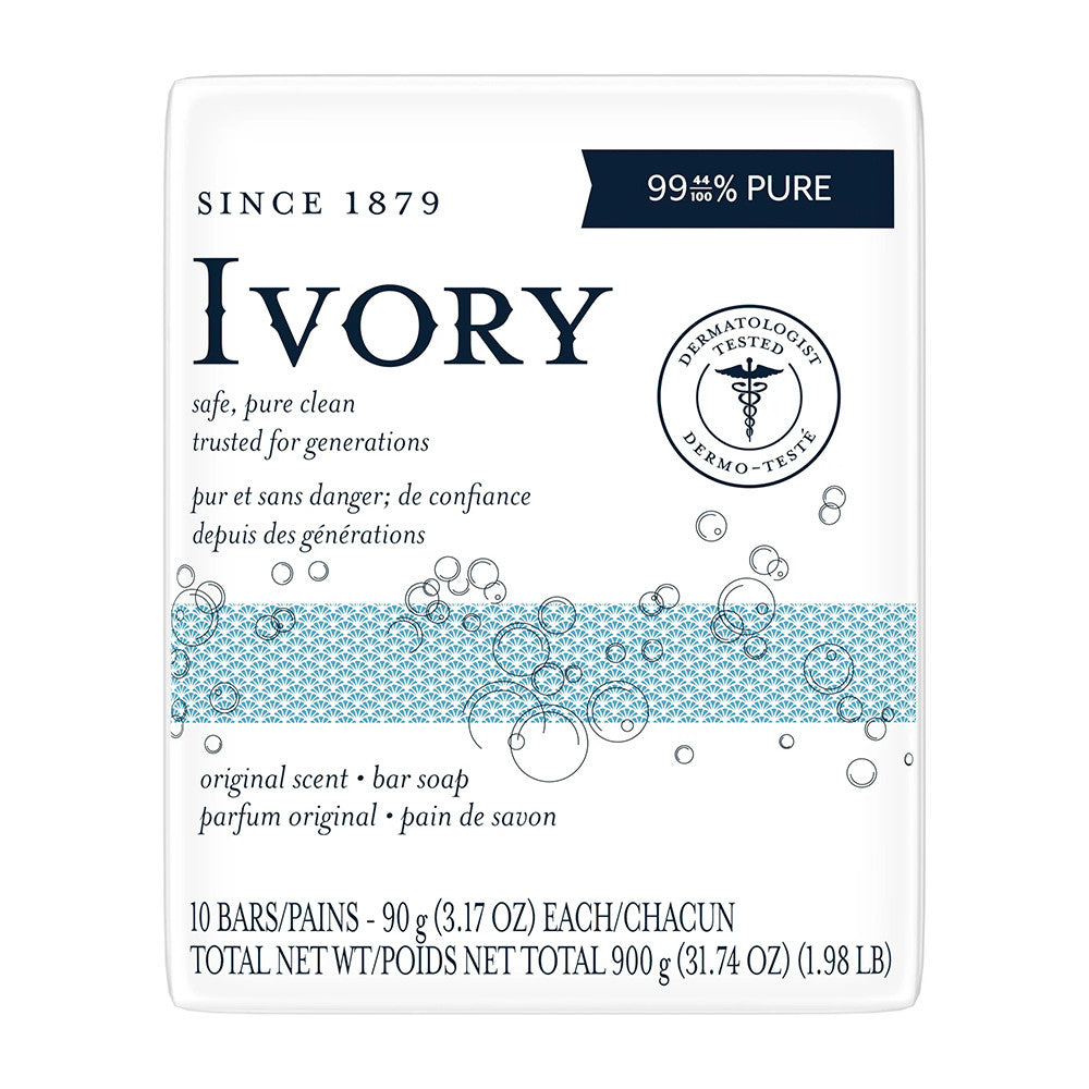 Ivory Bar Soap, Original Scent, 3.1 Oz